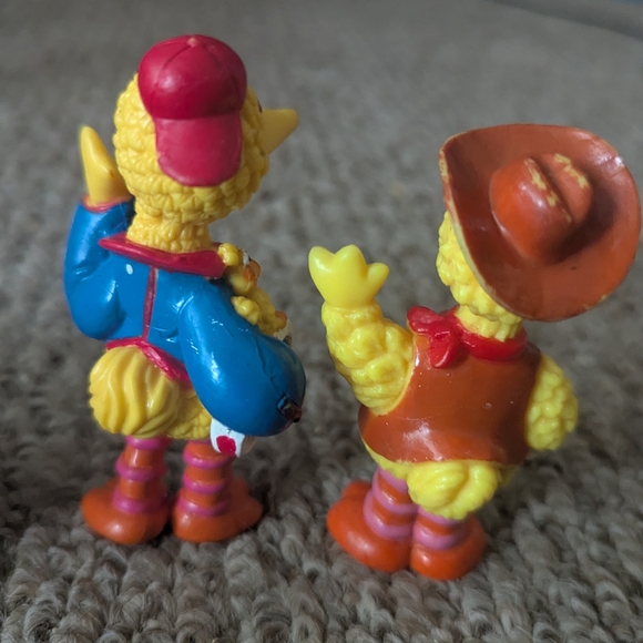 Vintage Sesame Street Lot Of 7 Character Figures - Picture 6 of 12